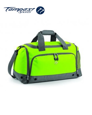 Tempest Sports Lime/Grey Holdall